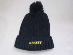 Newset style jacquard hand knit beanie