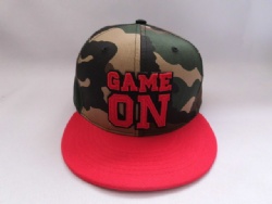 camouflage snapback trucker hat with felt patch AND EMBORIDERY