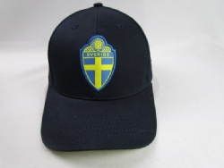 Custom design woven badge applique Baseball Cap