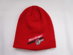 Custom design simple ribbed beanie