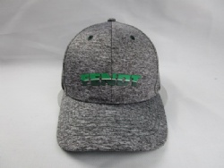 Jersey material pvc rubber baseball cap