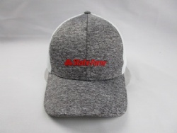 Jersey sandwich mesh custom logo baseball hat