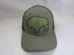 custom design woven badge applique baseball cap