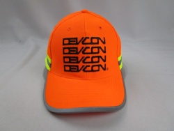 Professional Production Wholesale Custom Fluorescent Yellow Safety Warning Hat Sanitation People Baseball Cap