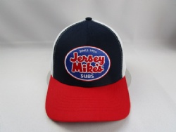 Custom Embroidery Logo Running Hat 6 Panel Mesh Trucker Cap