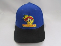 high quality 54cm kids cotton baseball cap woven patch