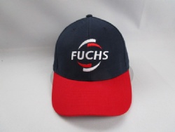 Professional custom made cotton twill 6 panel structured sports baseball cap