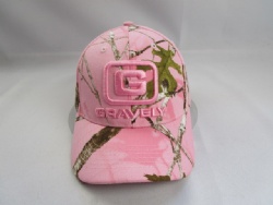 pink camo custom design baseball cap