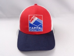 professional 6 panel structured trucker cap mesh back hat