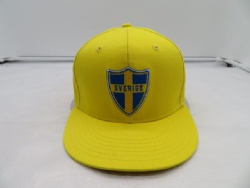 100% COTTON FLAT PEAK SNAPBACK TRUCKER HATS FOR SWEDEN