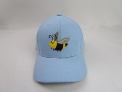 kids cut design baseball cap cotton material