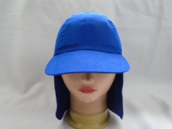 Blank stock baseball cap with flap