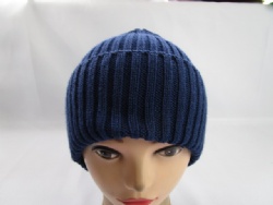 rib thick yarn beanie