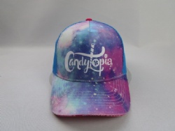 GALAXY design sublimation runing hat