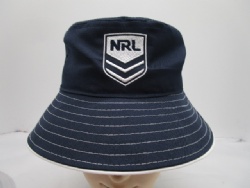 100% COTTON NRL DESIGN BUCKET HAT