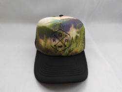 sublimation foam mesh trucker hat custom design