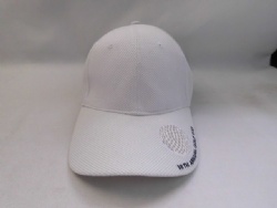 Double pique mesh fitted hat customer design