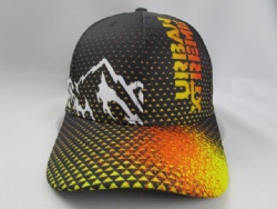 Cool design light weight single panels sublimation baseball hat