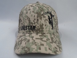 Rip stop camo customer design baseball hat