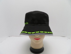 cotton bucket hat reversible with reflective trim