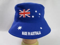 AU flag design sublimation bucket hat