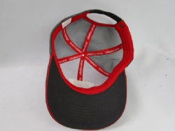 Small minimum order brand quality customized custom 3D embroidery curved brim mesh hat