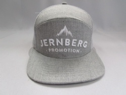 BSCI custom heatehr grey marle mesh special pattern  trucker hat  with custom logo