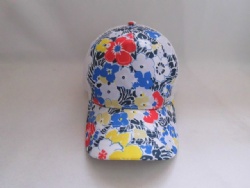 flower desigh sublimation sports mesh trucker hat